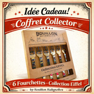 Coffret Collector 6 Fourchettes - Collection Eiffel
